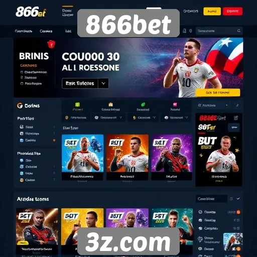 Interface do usuário do 866bet é intuitiva